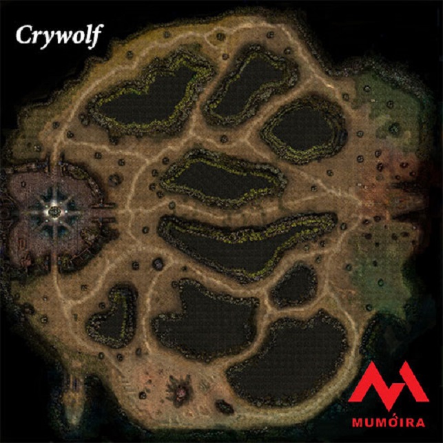 Map Crywolf