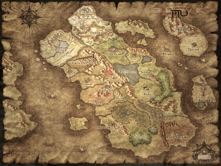Bản đồ game Mu Online